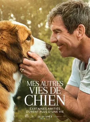 Affiche du film Mes autres vies de chien