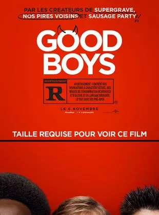 Affiche du film Good Boys