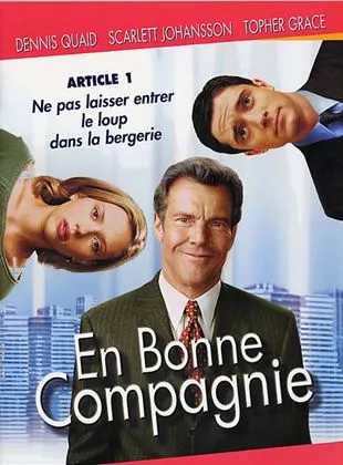 Affiche du film En bonne compagnie