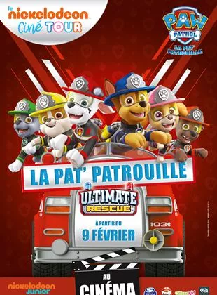 Affiche du film Pat' Patrouille au cinéma - Court Métrage