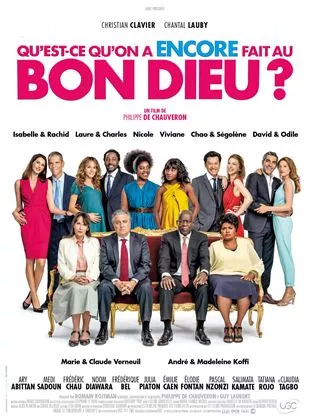 Affiche du film Qu'est-ce qu'on a encore fait au Bon Dieu?