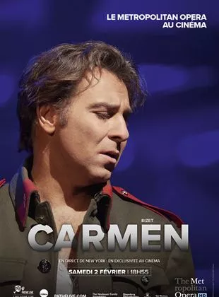 Affiche du film Carmen (Met -Pathé Live)