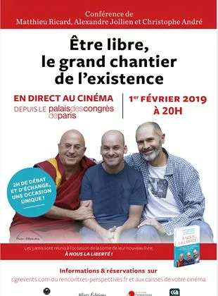 Affiche du film Être libre : le grand chantier de l'existence (CGR Events)