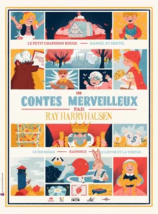 Affiche du film Les Contes merveilleux par Ray Harryhausen