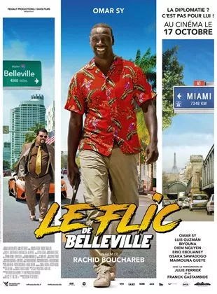 Affiche du film Le Flic de Belleville