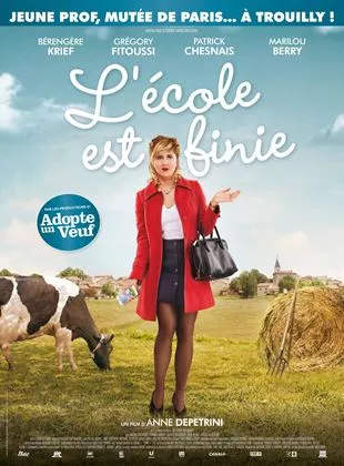 Affiche du film L'Ecole est finie