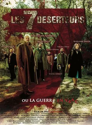 Affiche du film Les 7 déserteurs ou la Guerre en vrac