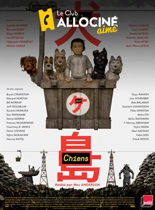Affiche du film L'Île aux chiens