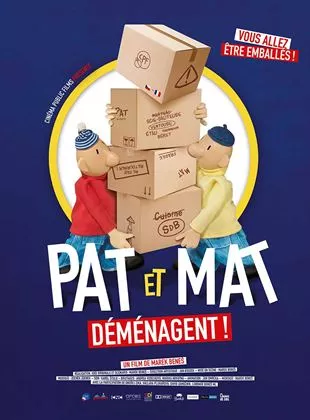 Affiche du film Pat et Mat déménagent !