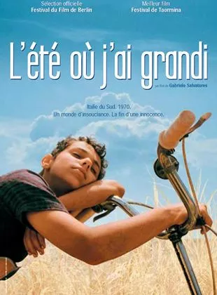 Affiche du film L'Eté où j'ai grandi