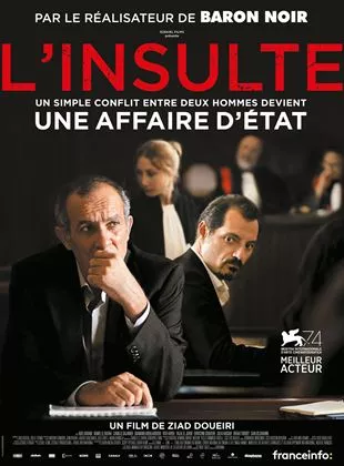 Affiche du film L'Insulte