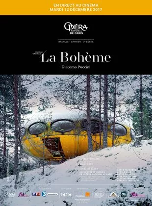 Affiche du film La Bohème (Opéra de Paris-FRA Cinéma)