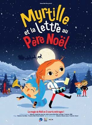 Affiche du film Myrtille et la lettre au Père Noël