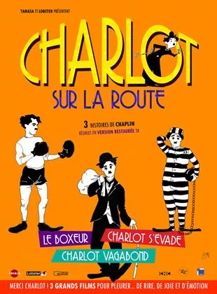 Affiche du film Charlot sur la route