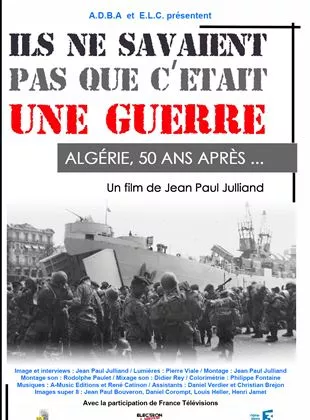 Affiche du film Ils ne savaient pas que c'était une guerre ! - Court Métrage