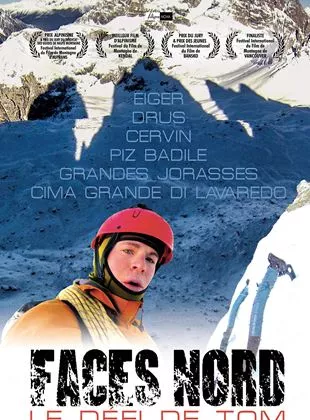 Affiche du film Faces Nord, le défi de Tom