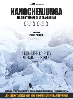 Affiche du film Kangchenjunga, les cinq trésors de la grande neige