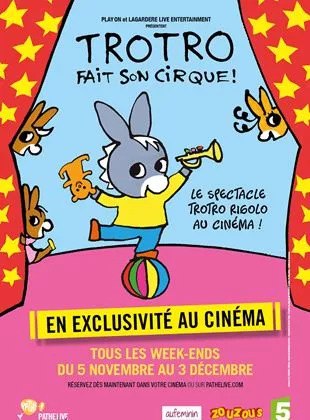 Affiche du film Trotro fait son cirque