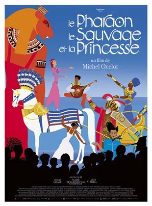 Affiche du film Le Pharaon, le Sauvage et la princesse