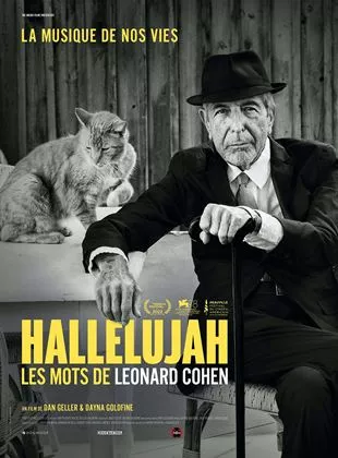 Affiche du film Hallelujah, les mots de Leonard Cohen