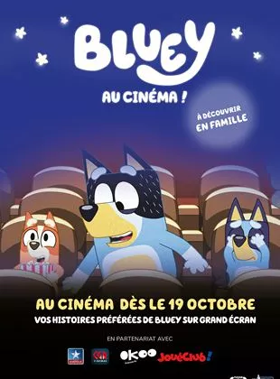 Affiche du film Bluey au cinéma