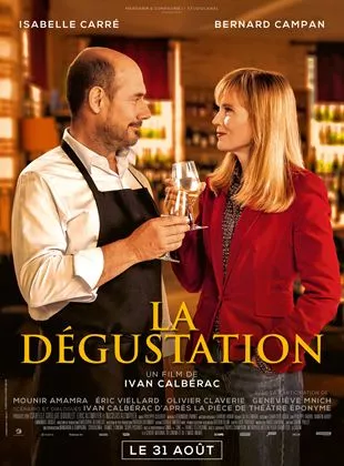 Affiche du film La Dégustation Affiche du film La Dégustation