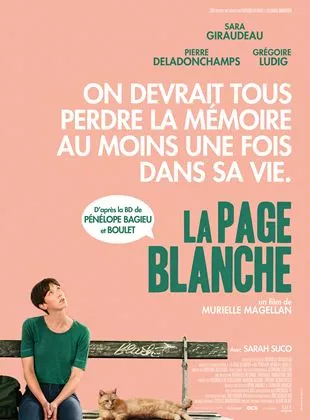 Affiche du film La Page blanche