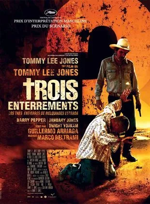 Affiche du film Trois enterrements