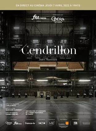 Affiche du film Cendrillon (Opéra de Paris-FRA Cinéma - Opéra)