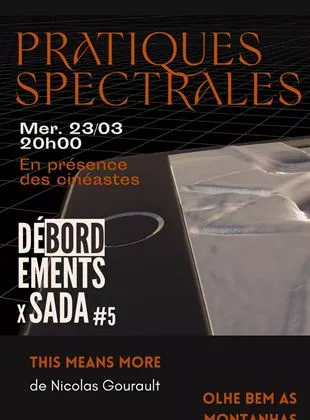 Affiche du film Ciné-club Débordements : Pratiques spectrales