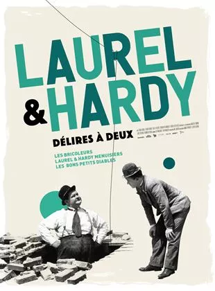 Affiche du film Laurel et Hardy Délires à deux