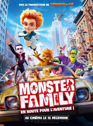 Affiche du film Monster Family : en route pour l'aventure !