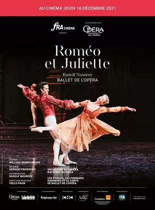 Affiche du film Roméo et Juliette (Opéra de Paris-FRA Cinéma)