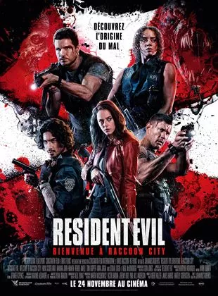 Affiche du film Resident Evil : Bienvenue à Raccoon City