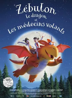 Affiche du film Zébulon le dragon et les médecins volants