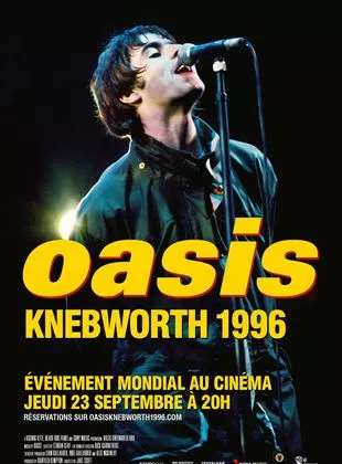 Affiche du film Oasis Knebworth 1996