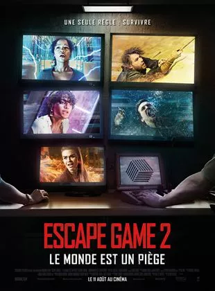 Affiche du film Escape Game 2 - Le Monde est un piège