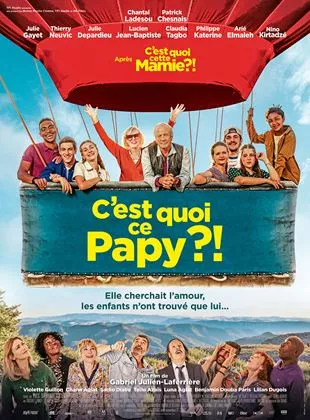 Affiche du film C'est quoi ce papy ?!