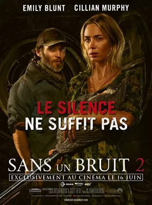 Affiche du film Sans un bruit 2