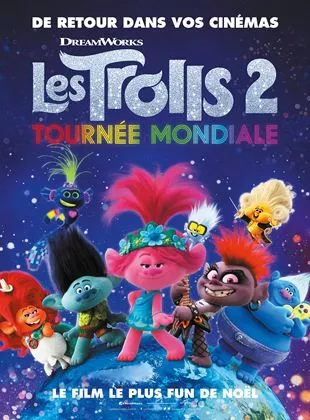 Affiche du film Les Trolls 2 - Tournée mondiale