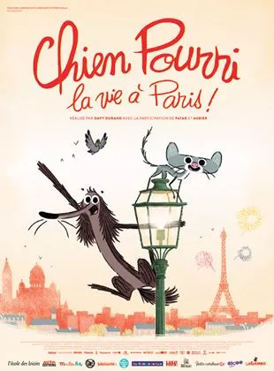 Affiche du film Chien Pourri, la vie à Paris !
