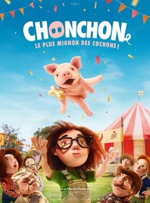 Affiche du film Chonchon, le plus mignon des cochons Affiche du film Chonchon, le plus mignon des cochons