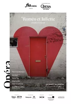Affiche du film Roméo et Juliette (Opéra de Paris)