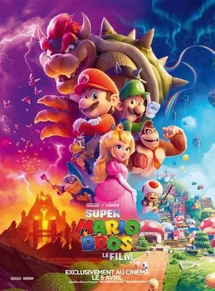 Affiche du film Super Mario Bros, le film