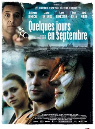 Affiche du film Quelques Jours en Septembre