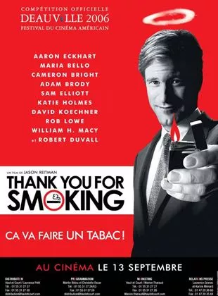 Affiche du film Thank you for smoking