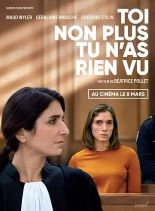 Affiche du film Toi non plus tu n'as rien vu