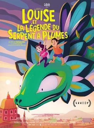 Affiche du film Louise et la Légende du Serpent à Plumes