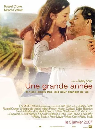 Affiche du film Une grande année