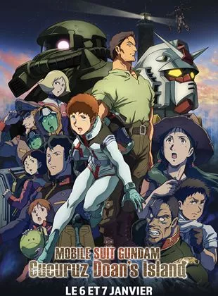 Affiche du film Mobile Suit Gundam - Cucuruz Doan's Island